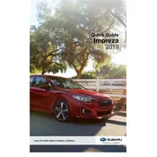 Subaru Impreza 2.0i 5-Door 2019 manual cover