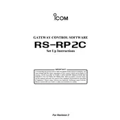 Icom RS-RP2C Software manual cover