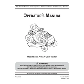 Murray 13AM77LS058 Tractor manual cover