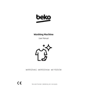 Beko WER860541G manual cover