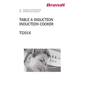 Brandt TI201X Cooker manual cover