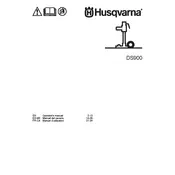 Husqvarna DS900 Drill manual cover