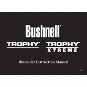 Bushnell Trophy Xtreme Binocular manual cover