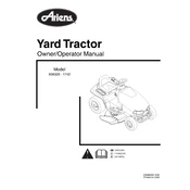 Ariens 936320-1742 2002 Tractor manual cover