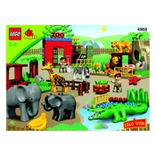 LEGO Duplo 4968 Construction Set manual cover