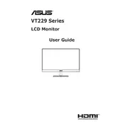 ASUS VT229H Monitor manual cover