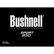 Bushnell 202205 Rangefinder manual cover