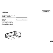 Toshiba RAV-RM2801DTP-E2 Air Conditioner manual cover