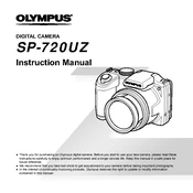 Olympus SP-720UZ manual cover