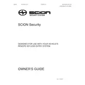 Scion tC TVIP V5 RS3200 PLUS 2005 Coupe manual cover