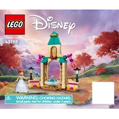 LEGO Frozen 43198 Construction Set manual cover