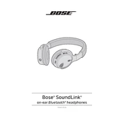 Bose SoundLink On-Ear Wireless Headphones manual cover