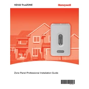 Honeywell HZ432 Thermostat manual cover