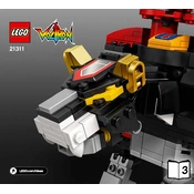 LEGO Voltron 21311-2 Construction Set manual cover