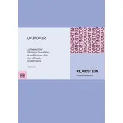 Klarstein VAPOAIR 10032103 Humidifier manual cover