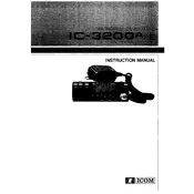 Icom IC-3200E Transceiver manual cover