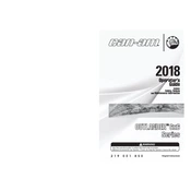 Can-Am Outlander 6x6 Series 2018 Vehicle manual cover