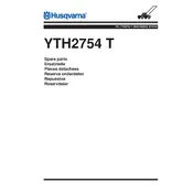 Husqvarna YTH2754 T 96041006203 Lawn Mower manual cover