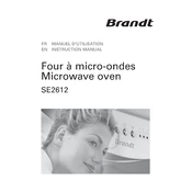 Brandt SE2612B Microwave Oven manual cover