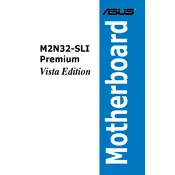 ASUS M2N32-SLI Premium Vista Edition Motherboard manual cover