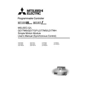 Mitsubishi LD77MH4 Motion Module manual cover