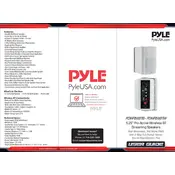 Pyle PDWR59BTB Speaker manual cover