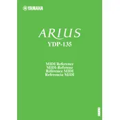 Yamaha Arius YDP-135 Piano manual cover