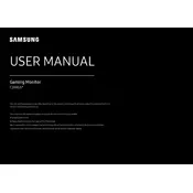 Samsung LC24RG50FQNXZA Monitor manual cover