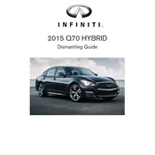 Infiniti Q70 Hybrid 2015 Sedan manual cover