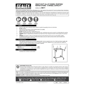 Sealey MK71 Stand manual cover