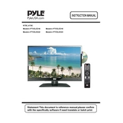 Pyle PTVDLED16 TV manual cover