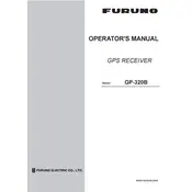 Furuno GP-320B Receiver manual cover