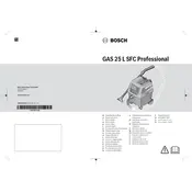 Bosch 0 601 979 141 Extractor manual cover