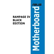 ASUS RAMPAGE IV BLACK EDITION Motherboard manual cover