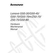 Lenovo G50-30 Laptop manual cover