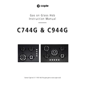 Caple C744G Hob manual cover