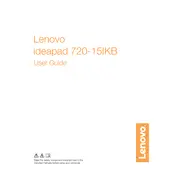 Lenovo IdeaPad 720-15IKB Laptop manual cover