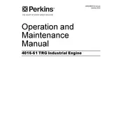 Perkins 4016-61 TRG Engine manual cover