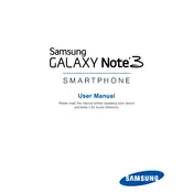 Samsung Galaxy Note 3 US Cellular SM-N900RZKEUSC Phone manual cover