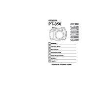 Olympus PT-050 manual cover