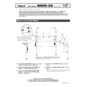 Roland MDS-20 manual cover