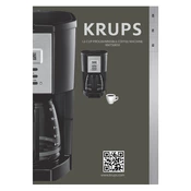 Krups KM750850 Coffee Machine manual cover