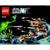 LEGO Galaxy Squad 70705 Construction Set manual cover