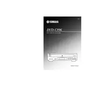 Yamaha DVD-C996 Disc Player manual cover