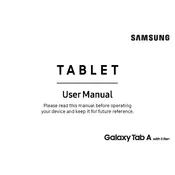 Samsung Galaxy Tab A 10.5 Wi-Fi SM-P580NZWAXAR Tablet manual cover