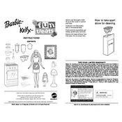 Barbie Mattel Kelly Fun Treats 55578 Toy manual cover