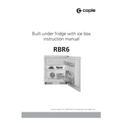 Caple RBR6 Refrigerator manual cover