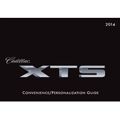 Cadillac XTS 2014 manual cover