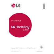 LG Harmony LG-M257 M257 Phone manual cover