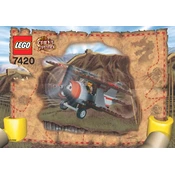 LEGO Orient Expedition 7420 Construction Set manual cover